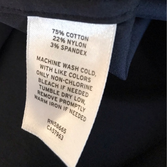 Calibrate Navy Button Down Shirt - Picture 4 of 8